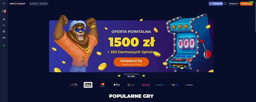 ninecasino-strona-główna